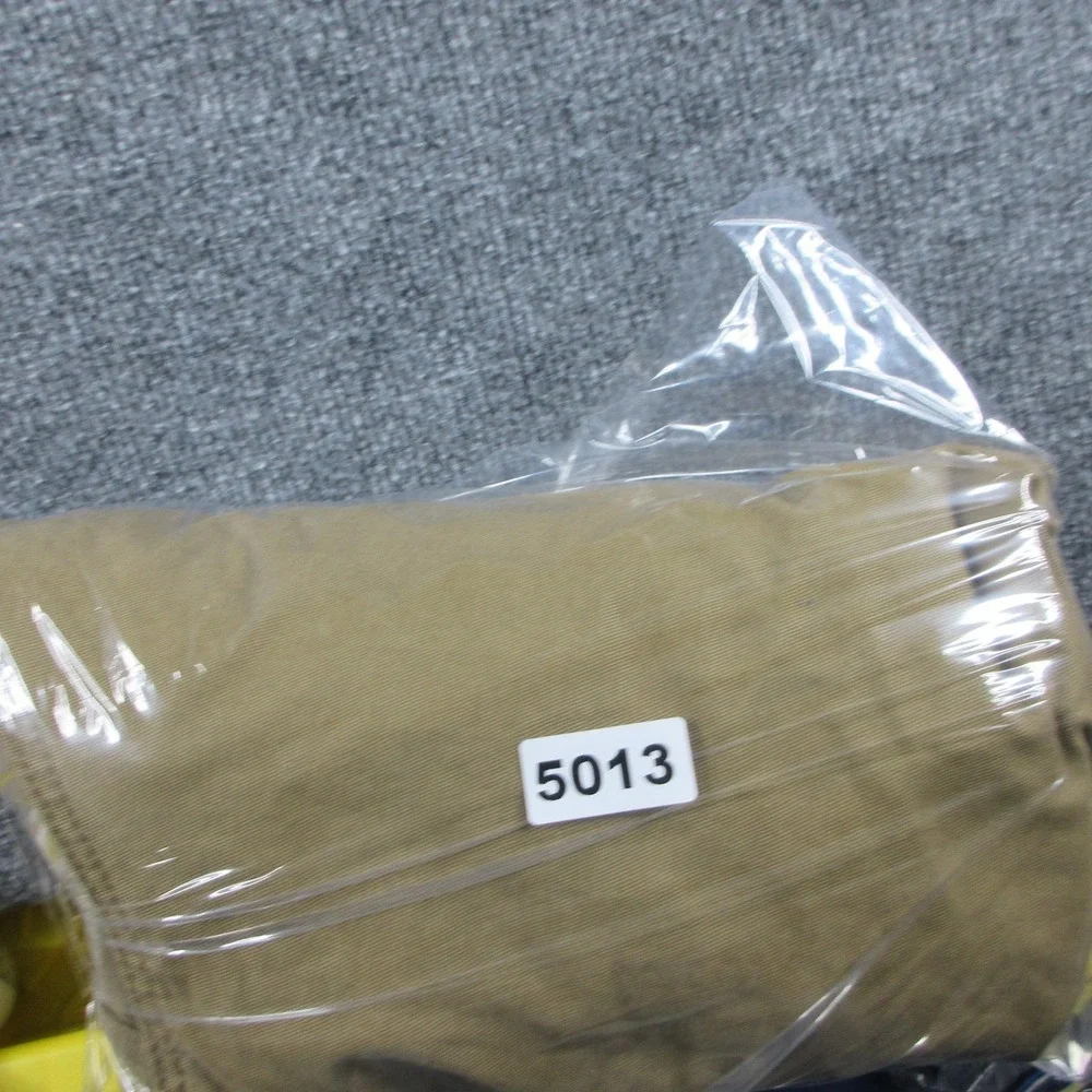 Levis Jacket Mens 2XL Beige Canvas Button Front Workwear Pockets Utility